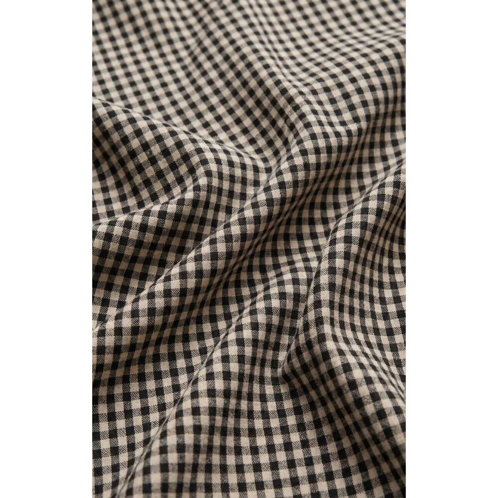 NEW Z SUPPLY merit gingham top in black, white - Picture 5 of 6